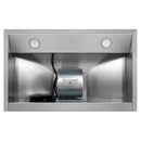 Kostch 36-Inch 600 CFM Convertible Wall-Mounted Range Hood in Stainless Steel (KOS-36RH09M)