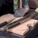 Monument Spatula and Tongs in Stainless Steel (A001)