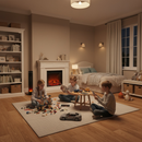 Parrot Uncle 1500W Electric Space Heaters with Digital LED Display Remote Control (1606F)