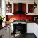 Kostch 36-Inch 600 CFM Convertible Wall-Mounted Range Hood in Black (KOS-36RH09M)