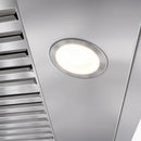 Kostch 36-Inch 600 CFM Convertible Wall-Mounted Range Hood in Stainless Steel (KOS-36RH09M)