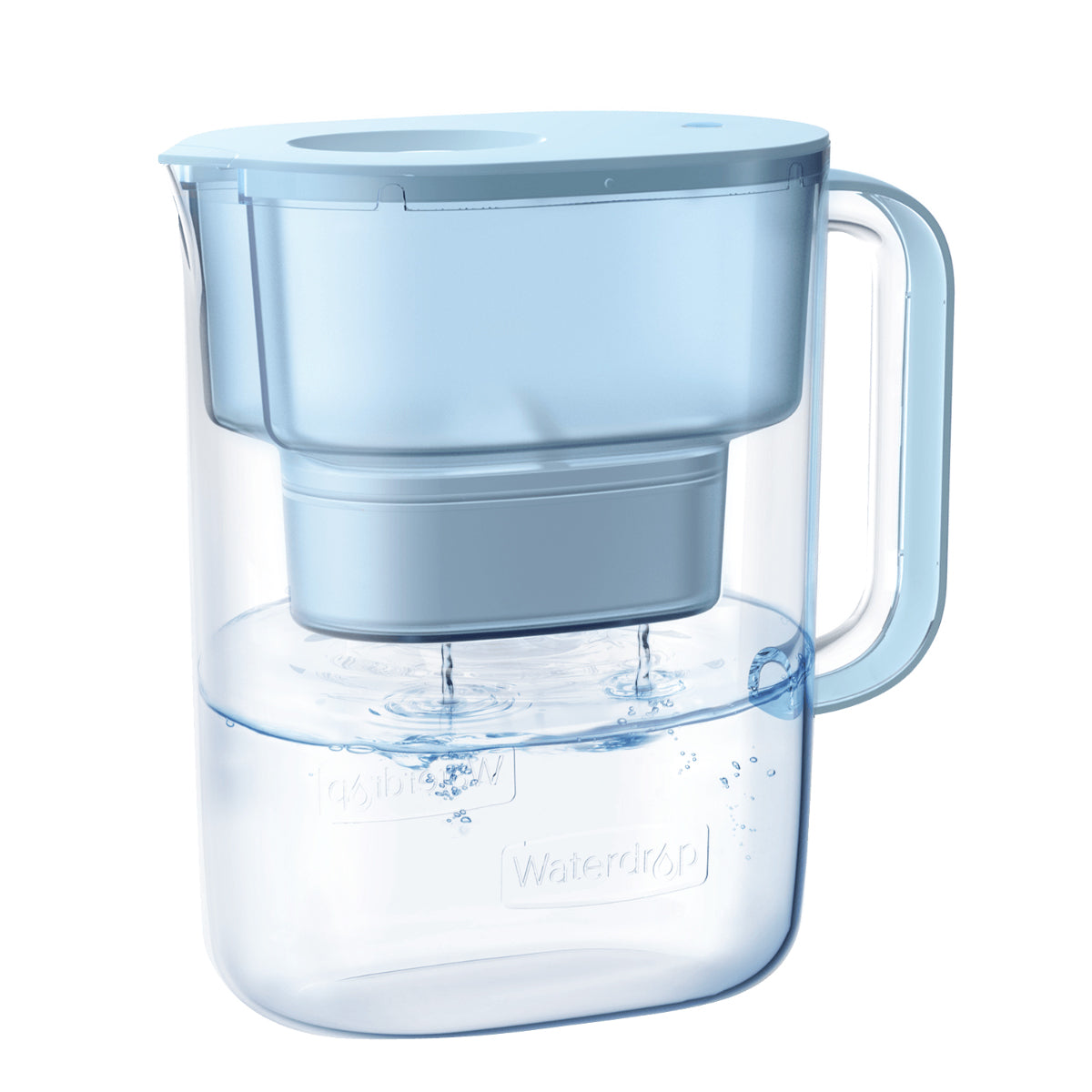 Waterdrop 200-Gallon Long-Life Lucid 10-Cup Water Pitcher Filter Syste
