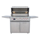 Blaze LTE PRO 40-Inch 5-Burner Propane Gas Freestanding Grill with Digital Temperature Screen and Rear Infrared Burner (AP2-5LTEPRO-LP)