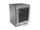 Perlick 24-Inch ADA Undercounter Refrigerator with 4.5 Cu. Ft. Capacity, RAPIDCOOL Technology in Panel Ready Glass Door (G5RE24GA)