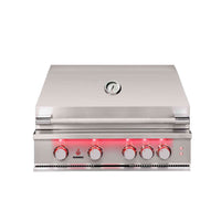 TrueFlame 32-Inch Built-In Propane Gas Grills in Stainless Steel (TF32-LP)
