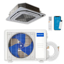MRCOOL 4th Gen Olympus E Star 9,000 BTU Single Zone Mini Split with Ceiling Air Handler and Heat Pump Condenser