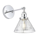 Parrot Uncle 1-Light Modern Silver Wall Scone Light (W2207110V)
