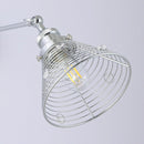 Parrot Uncle 1-Light Modern Silver Wall Scone Light (W2207110V)