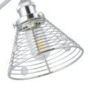 Parrot Uncle 1-Light Modern Silver Wall Scone Light (W2207110V)