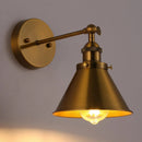 Parrot Uncle 1-Light Rhem Brass Wall Sconce Light (BH11809110V)