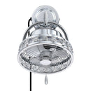 Parrot Uncle 10-Inch Modern Small Ceiling Fan with Pull Chain