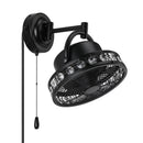 Parrot Uncle 10-Inch Modern Small Ceiling Fan with Pull Chain