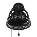 Parrot Uncle 10-Inch Modern Small Ceiling Fan with Pull Chain