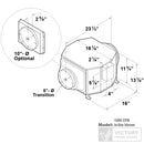 Victory Whisper MAX Inline 1150 CFM Blower (Whisper-MAX Inline)
