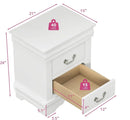 Parrot Uncle Furniture of America Night Stand Louis Philippe
