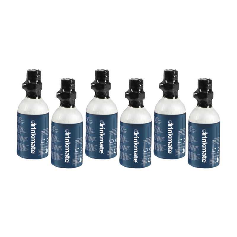 Drinkmate 10L 3 Oz CO2 Cylinders - Six Pack (3Z-00-06)
