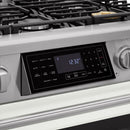 Kostch 36-Inch Tilt Panel Gas Range with 6 Sealed Burners & 6 Cu. Ft. Convection Oven in White (KOS-36RG07T-W)