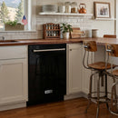 Kostch 24-Inch Top Control Built-In Dishwasher with Third Rack & 45 dBA in Black (KOS-24DWH03M-B)