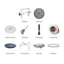 Arteflame XXL 40" Platinum Edition Fire Pit in Stainless Steel With Cooktop