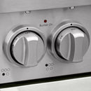 Kostch 30-Inch Electric Range with 5 Elements, Air Fry & Touchscreen Controls, 4.8 Cu. Ft. Convection Oven in White (KOS-30RE07T-W)