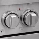 Kostch 30-Inch Electric Range with 5 Elements, Air Fry & Touchscreen Controls, 4.8 Cu. Ft. Convection Oven in Stainless Steel (KOS-30RE07T-S)