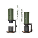 OutIn Detachable Universal Coffee Stand with Cork Pad,Portable Espresso Machine Stand,Pour Over Coffee Stand Easy to Carry (OT-STD-02-CP)