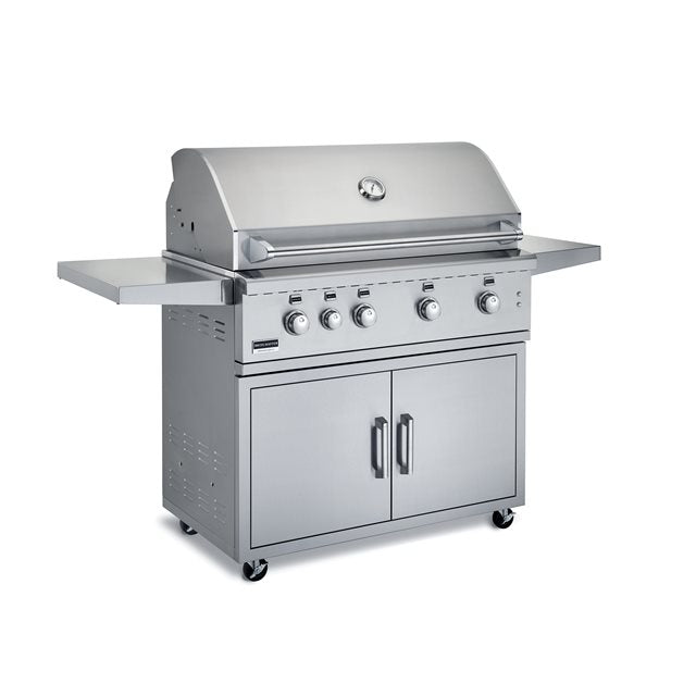 Broilmaster 40-Inch 5-Burner Premium Natural Gas Grill in Stainless Steel (BSB405N)