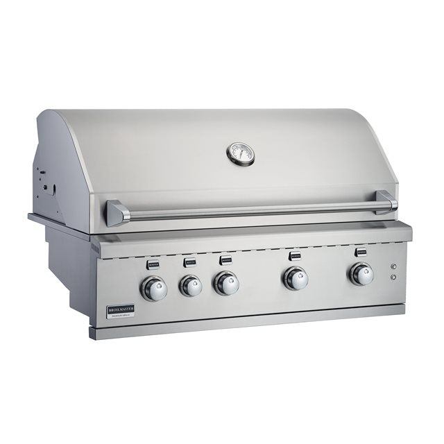 Broilmaster 40-Inch 5-Burner Premium Propane Gas Grill in Stainless Steel (BSB405P)