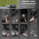 Giraffe Tools 150 PSI Retractable Car Tire Inflator with Memory Function