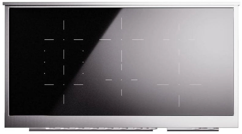 ILVE Professional Plus II 48-Inch Induction Range in Glossy Black (UPI486WMPBK)