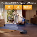 Roborock QV 35S Robot Vacuum with Multifunctional Dock, 10000 Pa Suction Power and Dual Liftable Spinning Mops