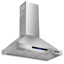Kostch 36-Inch 600 CFM Convertible Wall-Mounted Range Hood in Stainless Steel (KOS-36RH09M)