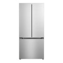 Verona 30-Inch Freestanding French Door Refrigerator with 18.2 Cu. Ft. Capacity, Automatic Ice Maker, Recessed Handle (VEFFD3018RISL)
