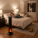 Parrot Uncle 1500W Electric Space Heaters with Digital LED Display Remote Control (1606F)