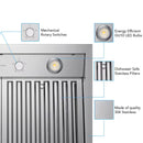 Victory 30-Inch 1200 CFM Under Cabinet Range Hood in Stainless Steel (Hurricane-30)