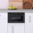 Cosmo 24-Inch Built-In Microwave Drawer in Matte Black (COS-12MWDBK)