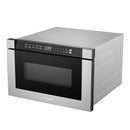 Cosmo 24-Inch 1.2 Cu. Ft. Built-in Microwave Drawer in Stainless Steel (COS-12MWDSS-NH)