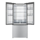 Verona 30-Inch Freestanding French Door Refrigerator with 18.2 Cu. Ft. Capacity, Automatic Ice Maker, Recessed Handle (VEFFD3018RISL)