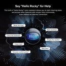 Roborock Saros 10R Ultra-Slim Robot Vacuum with Multifunctional Dock 4.0 and Dual Anti-Tangle Brush System (RR-Saros10R5-M2)