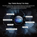 Roborock Saros 10R Ultra-Slim Robot Vacuum with Multifunctional Dock 4.0 and Dual Anti-Tangle Brush System (RR-Saros10R5-M2)