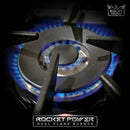 Kucht 36-Inch Pro-Style Dual Fuel Range in Propane Gas with  5.2 cu. ft. Electric Oven & 6 Gas Burners in Light Blue (KDF362/LP-LB)