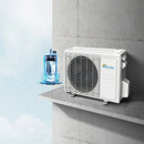 Senville LETO Series 9K BTU Mini Split with 21.5 SEER2, 115V Ductless Air Conditioner and Heat Pump Condenser with Wall Mount Air Handler (SENL-9CD/220)