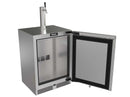 Perlick 24-Inch Luxe Undercounter Beverage Dispenser with 5.1 Cu. Ft. Capacity, RAPIDCOOL Technology in Panel Ready Stainless Steel (G5BD24SL)