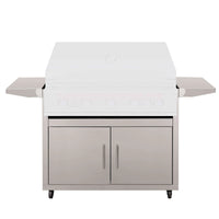 TrueFlame 40-Inch Delux Grill Cart in Stainless Steel (CART-TF-40-DC)