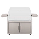 TrueFlame 40-Inch Delux Grill Cart in Stainless Steel (CART-TF-40-DC)
