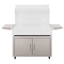 TrueFlame 40-Inch Delux Grill Cart in Stainless Steel (CART-TF-40-DC)