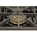 Kucht Signature 48-Inch Pro-Style Dual Fuel Range with Propane Gas in Stainless Steel with Black Oven Door & Rose Gold (KDF482/LP-K-ROSE)