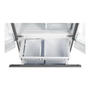 Verona 30-Inch Freestanding French Door Refrigerator with 18.2 Cu. Ft. Capacity, Automatic Ice Maker, Recessed Handle (VEFFD3018RISL)