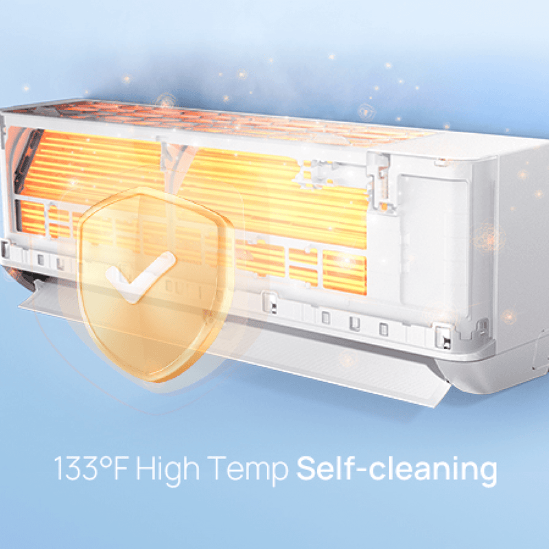 TURBRO Greenland 24,000 BTU Mini Split Air Conditioner with Heat Pump and 16 Ft. Line Set, WiFi Ductless (707-SU-GL-U24K230)