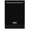 Kostch 24-Inch Top Control Built-In Dishwasher with Third Rack & 45 dBA in Black (KOS-24DWH03M-B)